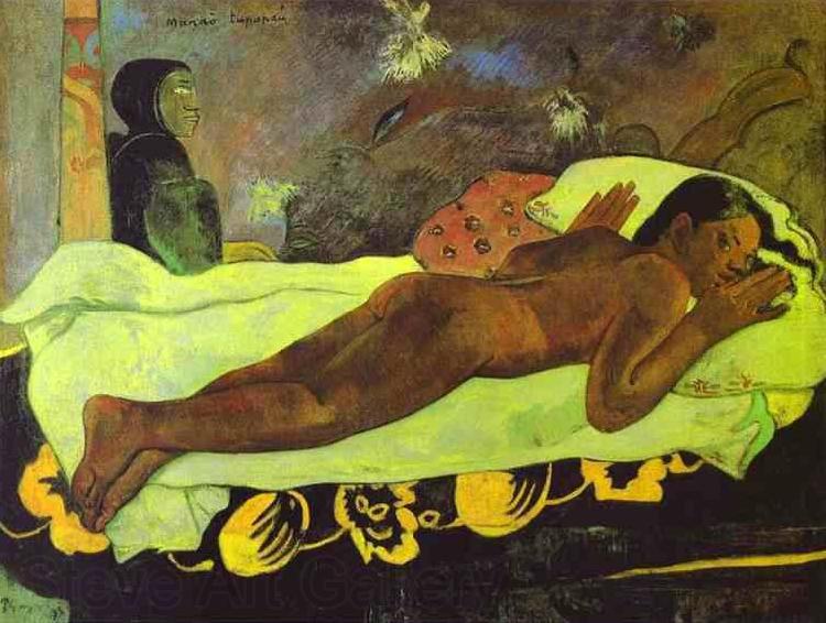 Paul Gauguin The Spirit of the Dead Keep Watch Spain oil painting art